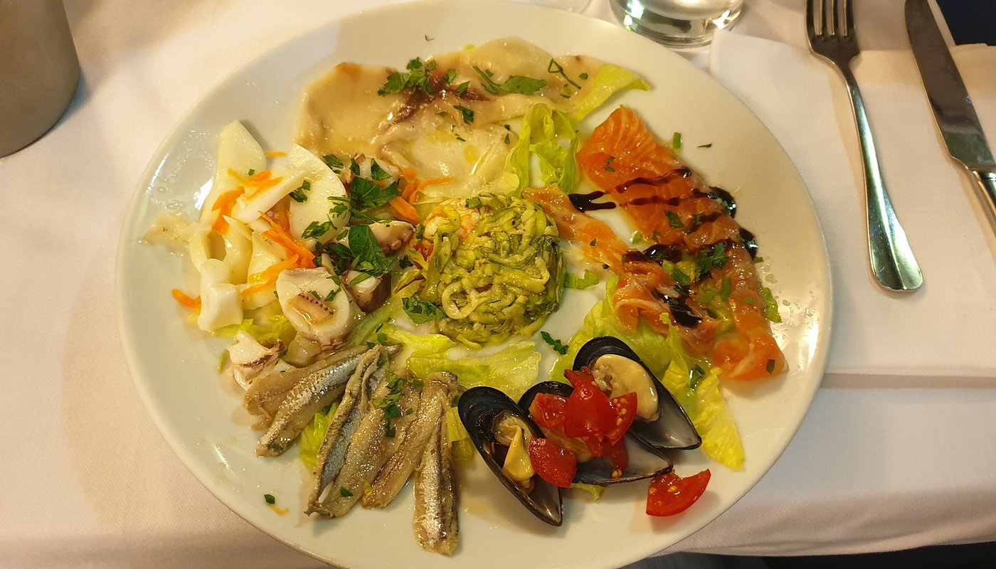 Antipasto di mare della Chef